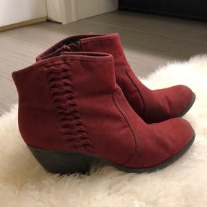 Red booties